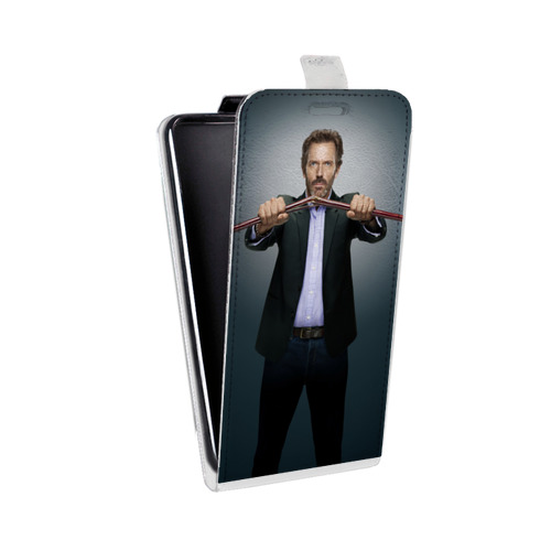 Дизайнерский вертикальный чехол-книжка для Iphone 12 Pro Доктор Хаус