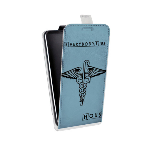 Дизайнерский вертикальный чехол-книжка для Iphone 11 Pro Доктор Хаус