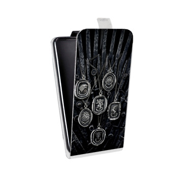 Дизайнерский вертикальный чехол-книжка для Huawei P20 Lite Игра престолов (на заказ)