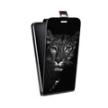 Дизайнерский вертикальный чехол-книжка для ASUS ZenFone 4 Selfie Леопард