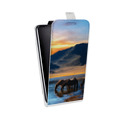 Дизайнерский вертикальный чехол-книжка для LG K10 Лошади