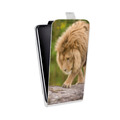 Дизайнерский вертикальный чехол-книжка для OnePlus 6 Львы