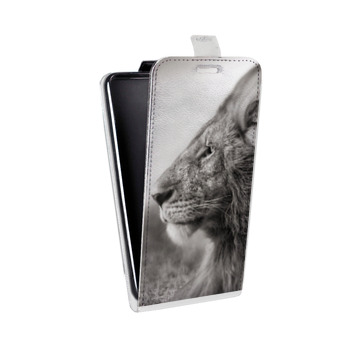 Дизайнерский вертикальный чехол-книжка для Sony Xperia E4g Львы (на заказ)