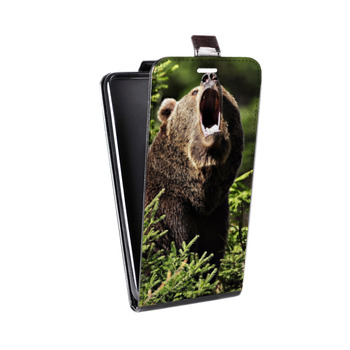Дизайнерский вертикальный чехол-книжка для Sony Xperia M2 dual Медведи (на заказ)
