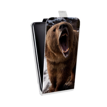 Дизайнерский вертикальный чехол-книжка для Huawei Honor 7A Pro Медведи (на заказ)