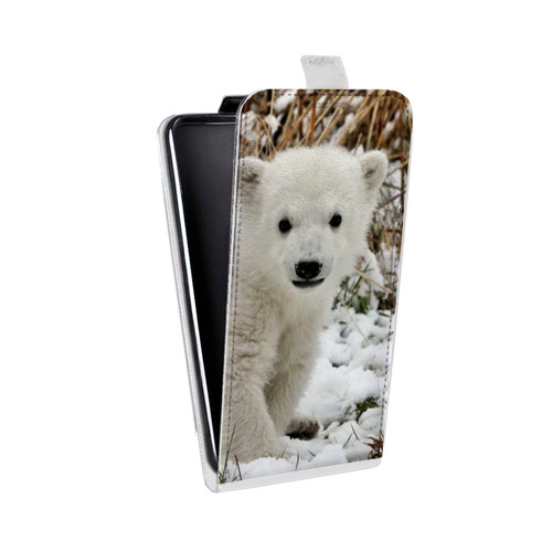 Дизайнерский вертикальный чехол-книжка для HTC Desire Eye Медведи