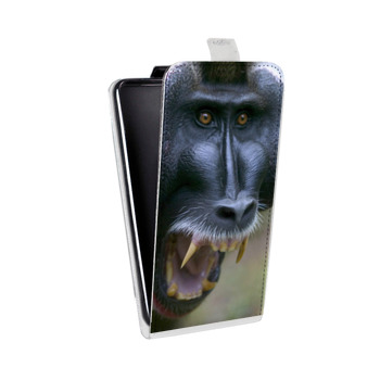 Дизайнерский вертикальный чехол-книжка для OnePlus 6T Обезьяны (на заказ)