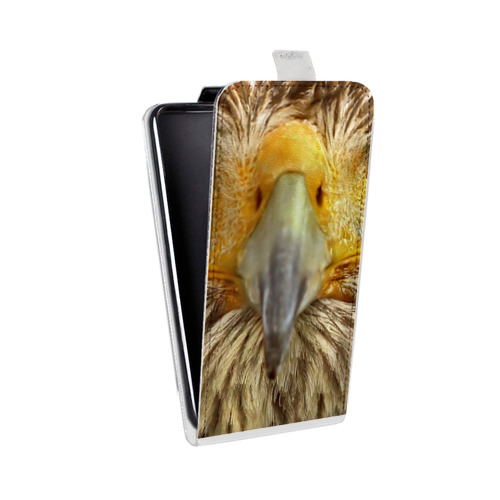 Дизайнерский вертикальный чехол-книжка для Samsung Galaxy Core Prime Орлы