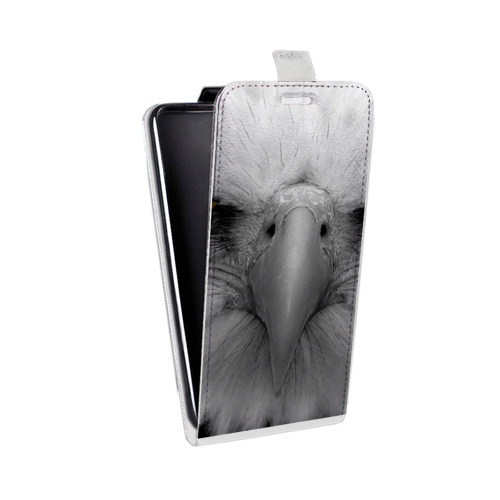 Дизайнерский вертикальный чехол-книжка для Samsung Galaxy Core Prime Орлы