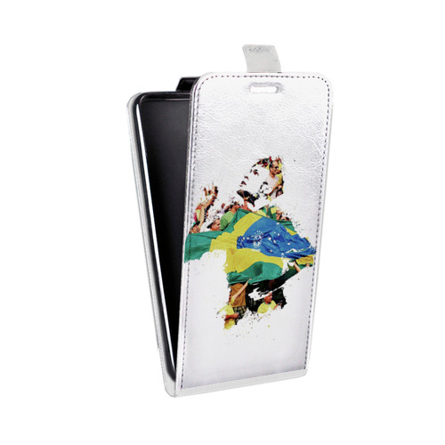 Дизайнерский вертикальный чехол-книжка для Huawei Honor 7C Pro