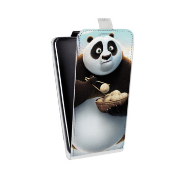 Дизайнерский вертикальный чехол-книжка для Huawei Honor 8 Панды (на заказ)