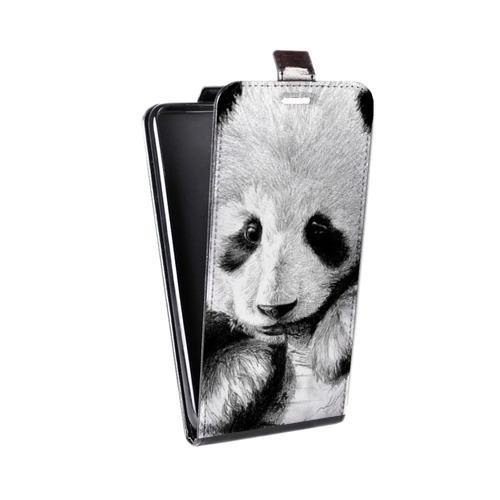 Дизайнерский вертикальный чехол-книжка для Huawei Honor 6 Plus Панды