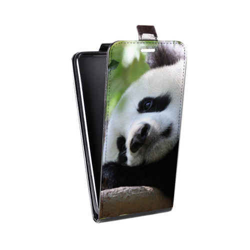 Дизайнерский вертикальный чехол-книжка для ASUS ZenFone 5 Lite Панды