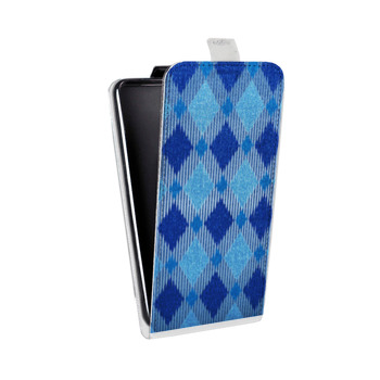 Дизайнерский вертикальный чехол-книжка для Sony Xperia E4g Фрик узоры (на заказ)