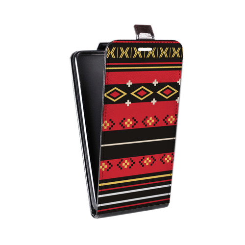 Дизайнерский вертикальный чехол-книжка для OPPO RX17 Pro Этнические мотивы