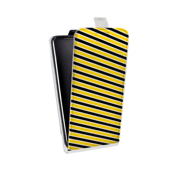 Дизайнерский вертикальный чехол-книжка для Huawei Honor 9 Lite Пчелиные узоры (на заказ)