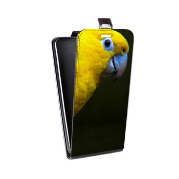 Дизайнерский вертикальный чехол-книжка для Samsung Galaxy Mega 6.3 Попугаи (на заказ)