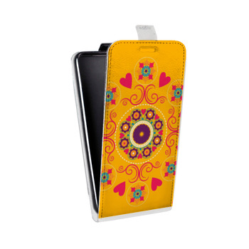 Дизайнерский вертикальный чехол-книжка для HTC U12 Plus Богемские шаблоны (на заказ)