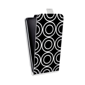 Дизайнерский вертикальный чехол-книжка для Huawei Y5 II Черно-белые фантазии (на заказ)