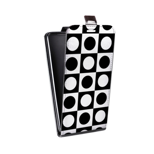Дизайнерский вертикальный чехол-книжка для Nokia 8 Черно-белые фантазии