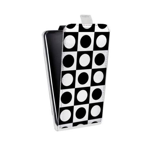 Дизайнерский вертикальный чехол-книжка для Huawei P Smart Z Черно-белые фантазии