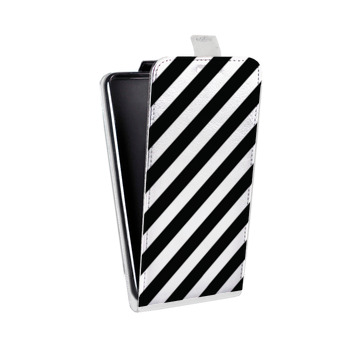 Дизайнерский вертикальный чехол-книжка для Samsung Galaxy Mega 6.3 Черно-белые фантазии (на заказ)
