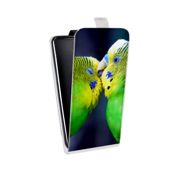 Дизайнерский вертикальный чехол-книжка для Lenovo Vibe X2 Попугаи (на заказ)