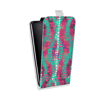 Дизайнерский вертикальный чехол-книжка для LG G5 Кожа хамелеона (на заказ)