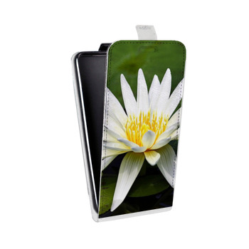 Дизайнерский вертикальный чехол-книжка для LG K7 Кувшинки (на заказ)