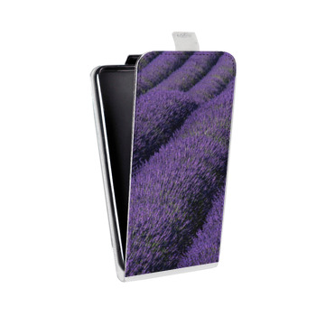Дизайнерский вертикальный чехол-книжка для Samsung Galaxy S6 Edge Лаванда (на заказ)