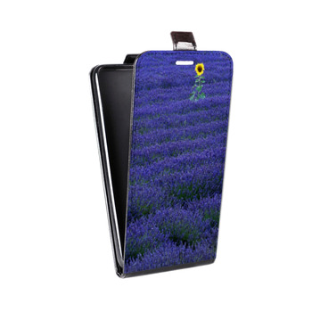Дизайнерский вертикальный чехол-книжка для Samsung Galaxy S6 Edge Лаванда (на заказ)