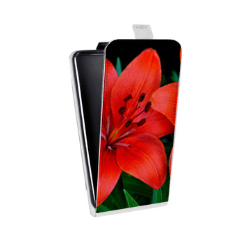 Дизайнерский вертикальный чехол-книжка для Xiaomi RedMi Note 4 Лилии (на заказ)