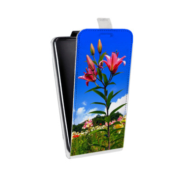 Дизайнерский вертикальный чехол-книжка для Xiaomi RedMi Note 4 Лилии (на заказ)
