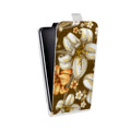 Дизайнерский вертикальный чехол-книжка для Iphone 11 Pro Лилии