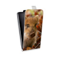 Дизайнерский вертикальный чехол-книжка для ASUS ZenFone 5 Lite Свинки