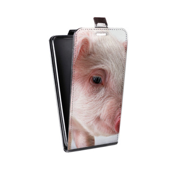 Дизайнерский вертикальный чехол-книжка для OnePlus 5 Свинки (на заказ)