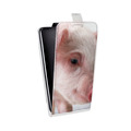 Дизайнерский вертикальный чехол-книжка для Nokia 3.4 Свинки