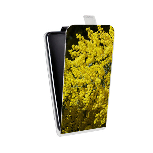 Дизайнерский вертикальный чехол-книжка для Nokia 3.2 Мимоза