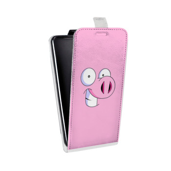 Дизайнерский вертикальный чехол-книжка для Nokia 5 Свинки (на заказ)