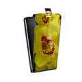 Дизайнерский вертикальный чехол-книжка для LG Optimus G2 mini Орхидеи
