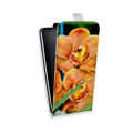 Дизайнерский вертикальный чехол-книжка для Google Pixel 4 XL Орхидеи