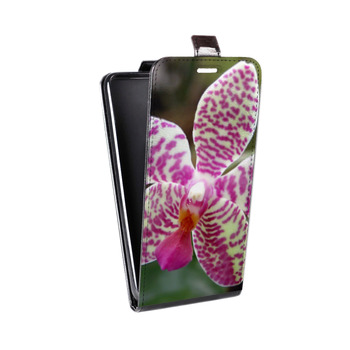 Дизайнерский вертикальный чехол-книжка для Huawei Honor View 10 Орхидеи (на заказ)