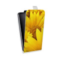 Дизайнерский вертикальный чехол-книжка для Sony Xperia X Performance Подсолнухи
