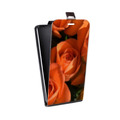 Дизайнерский вертикальный чехол-книжка для Realme X2 Pro Розы