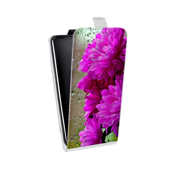 Дизайнерский вертикальный чехол-книжка для Huawei Nova 2 Хризантемы (на заказ)