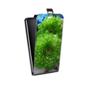 Дизайнерский вертикальный чехол-книжка для Huawei P9 Plus Хризантемы