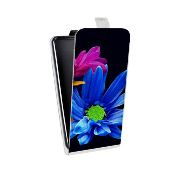 Дизайнерский вертикальный чехол-книжка для Samsung Galaxy S8 Plus Хризантемы (на заказ)