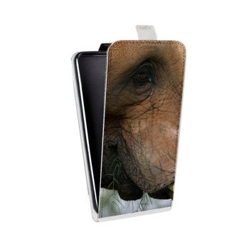 Дизайнерский вертикальный чехол-книжка для Iphone 7 Plus / 8 Plus Слоны (на заказ)