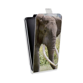Дизайнерский вертикальный чехол-книжка для Lenovo P2 Слоны (на заказ)