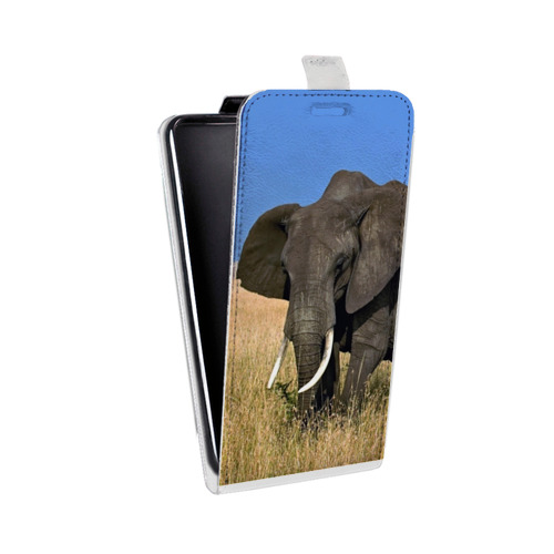 Дизайнерский вертикальный чехол-книжка для Huawei P Smart Z Слоны